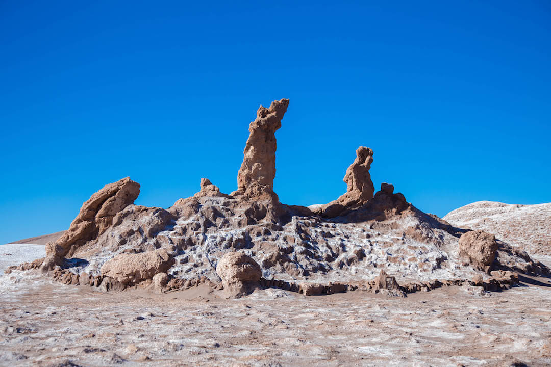 Formación rocosa en Valle de la Luna